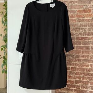 Sezane Jason dress in Noir, Sz. 36
